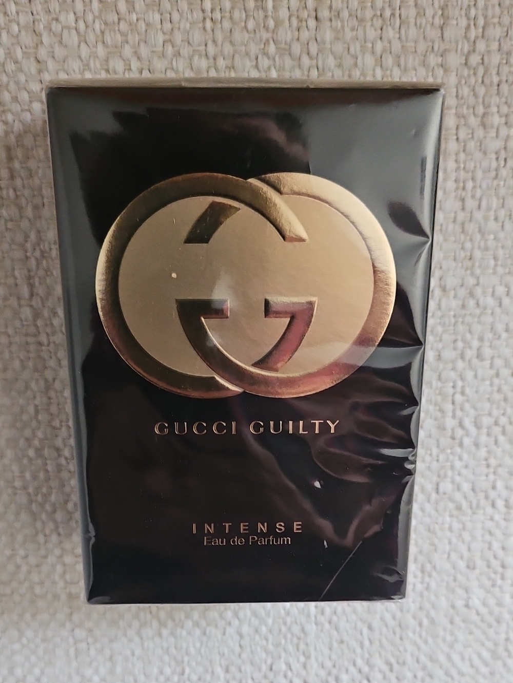 Gucci Guilty Intense - Black & Gold Packaging